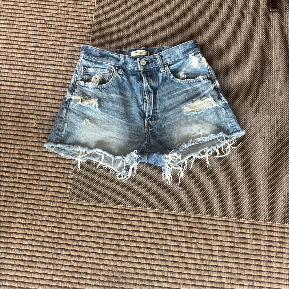 Moussy Denim Women cut-off Shorts
